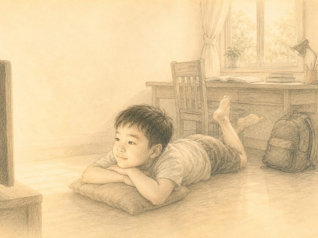 Con học giỏi nhưng không tự giác