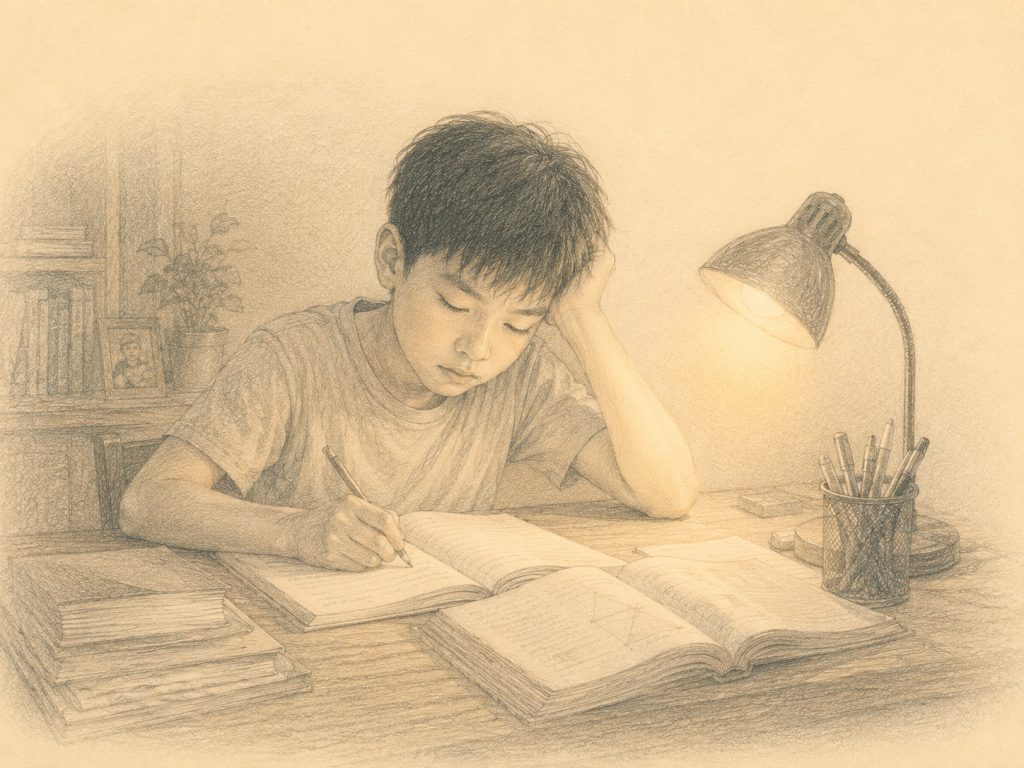 Trẻ chăm chỉ nhưng không phát triển