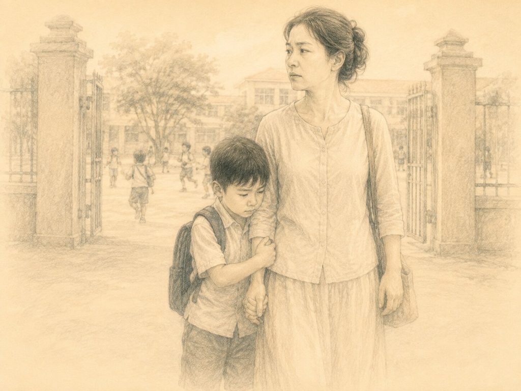 Con nhút nhát mẹ lo bạo lực học đường