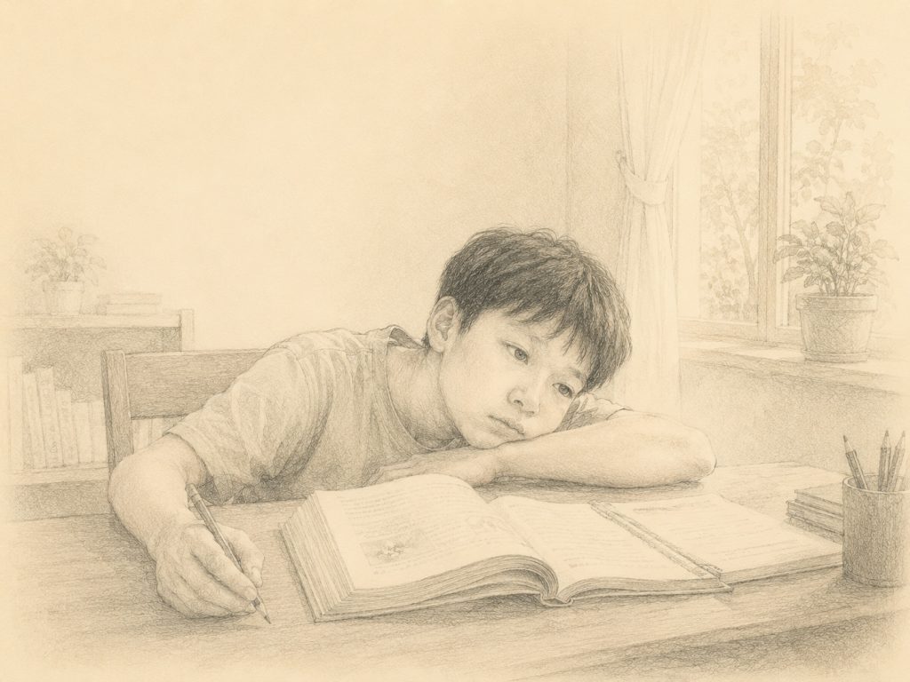 Con lười lắm? Tôi chưa gặp đứa trẻ nào lười thực sự.