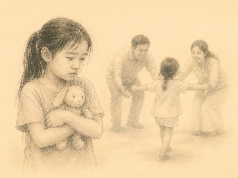 Con ích kỷ, không chịu chia sẻ tình cảm bố mẹ